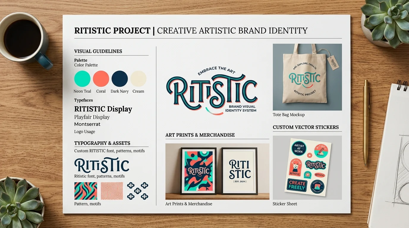 Ritistic Project - Brand & Vector Art